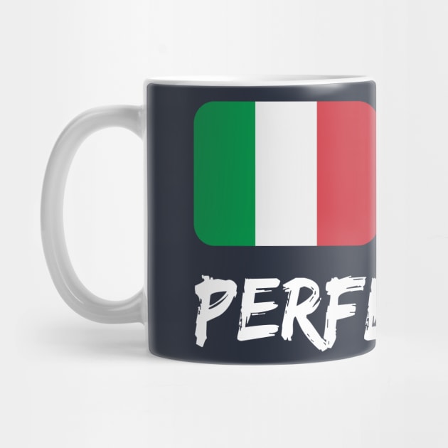 Canadian And Italian Perfection Heritage Flag Gift by Just Rep It!!